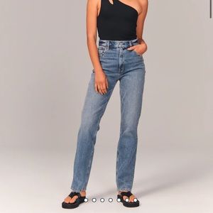 Abercrombie 90s Ultra High Rise Jeans
